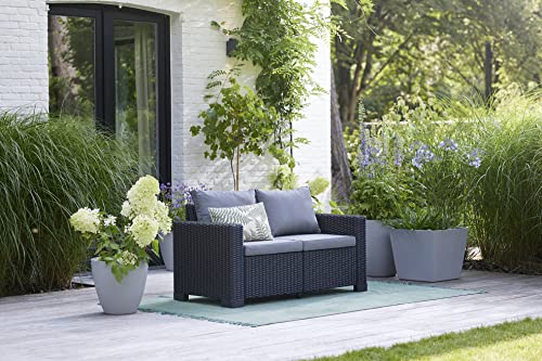 Allibert Gartenlounge Sofa California 2-Sitzer - 2