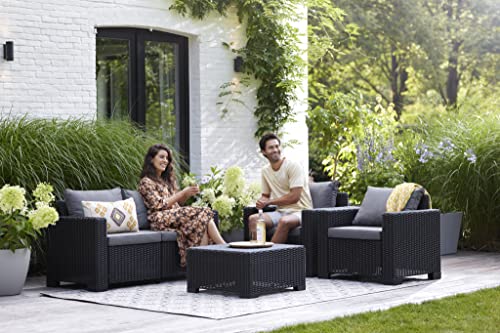 Allibert Gartenlounge Sofa California 2-Sitzer - 5